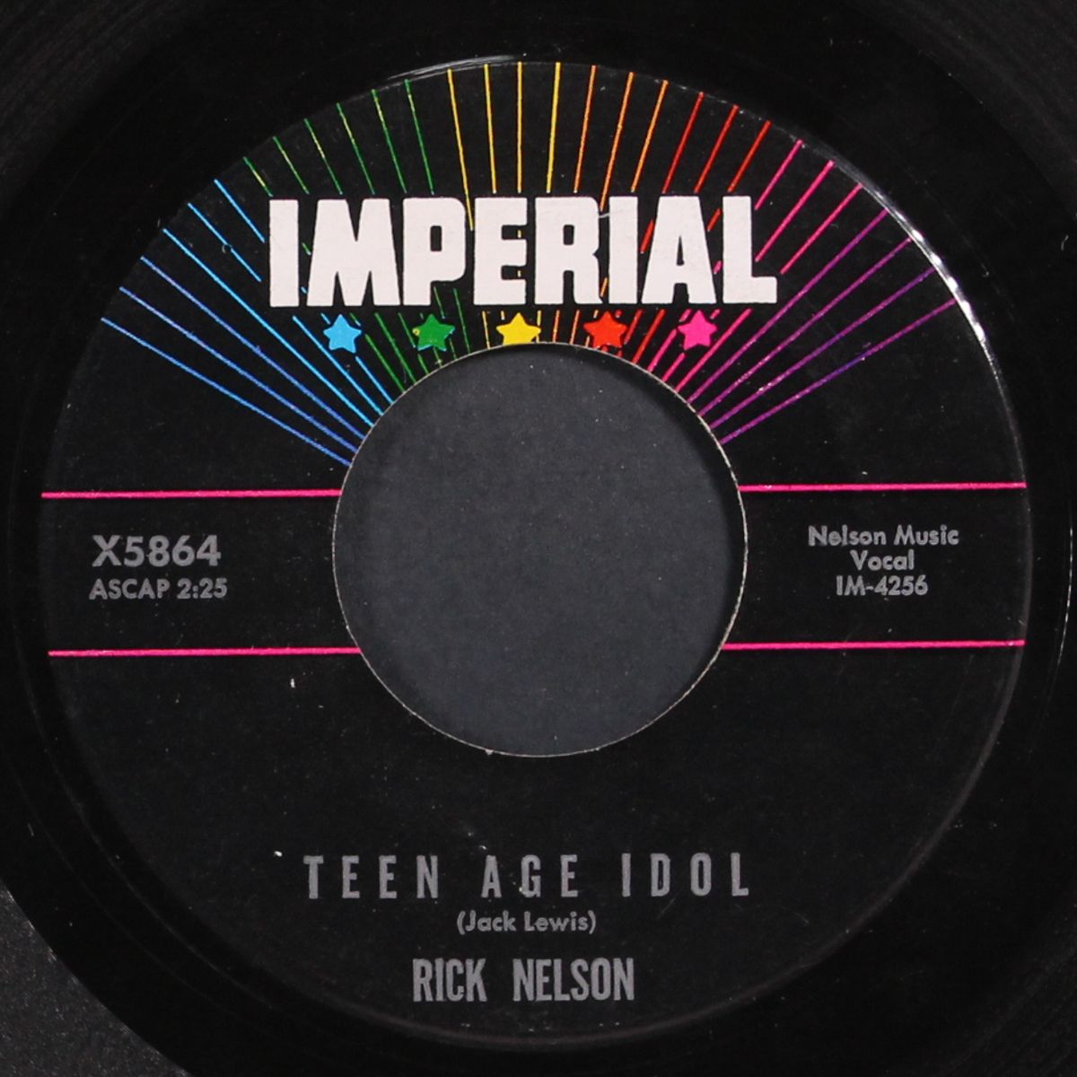 teen age idol / i've got my eyes on you (and i like what i see) by RICK NELSON
