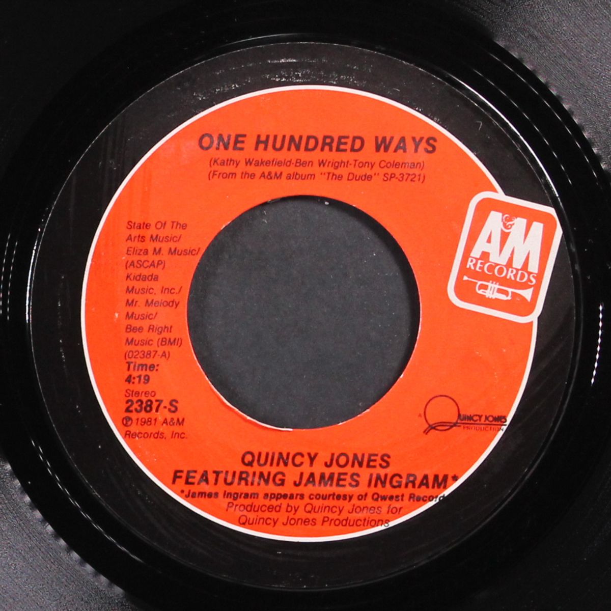 one hundred ways / mono by QUINCY JONES & JAMES INGRAM