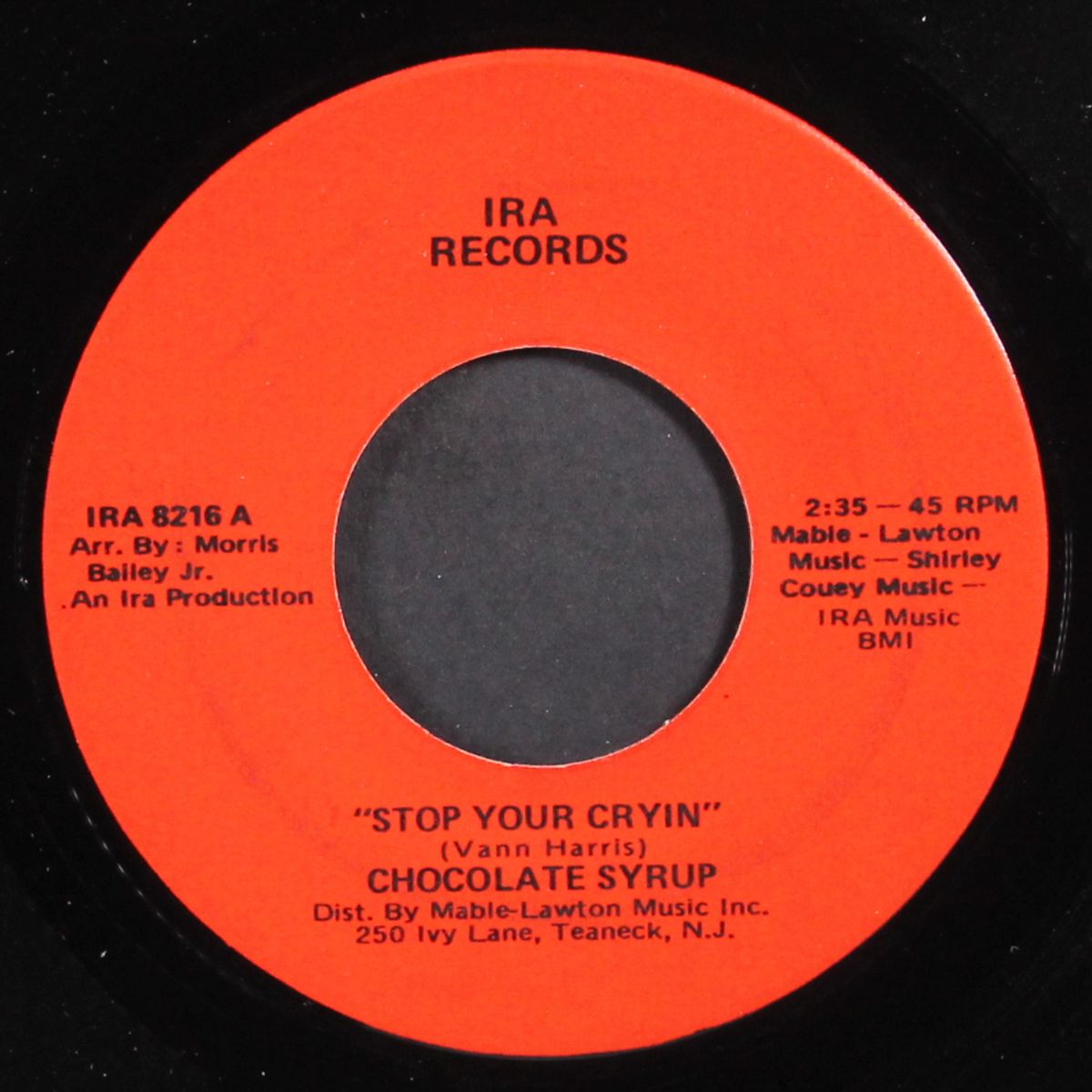 the goodness of love / stop your cryin' by CHOCOLATE SYRUP