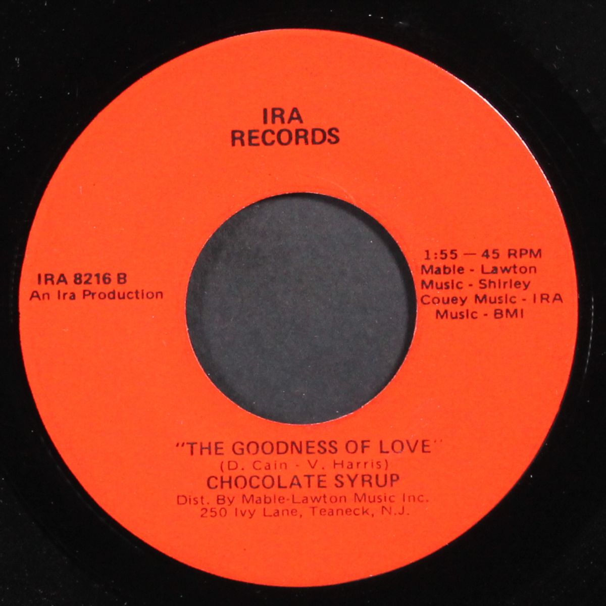the goodness of love / stop your cryin' by CHOCOLATE SYRUP