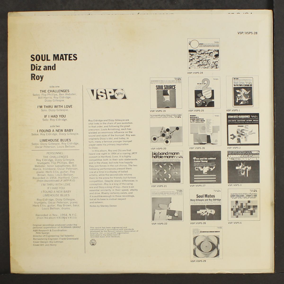 soul mates by DIZZY GILLESPIE & ROY ELDRIDGE