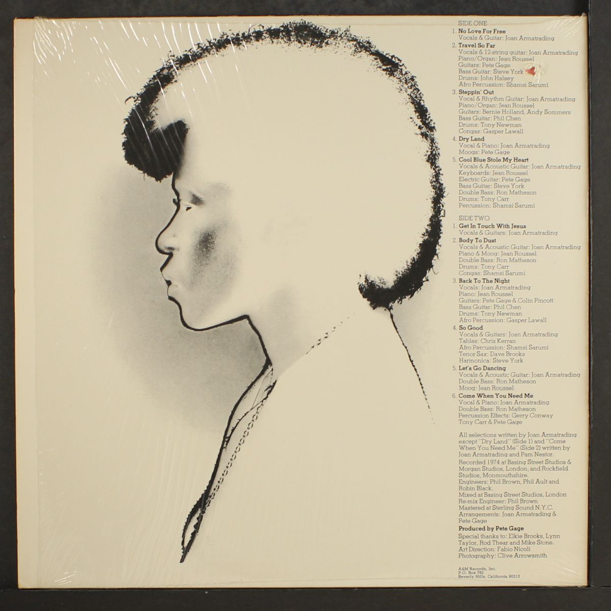 back to the night by JOAN ARMATRADING