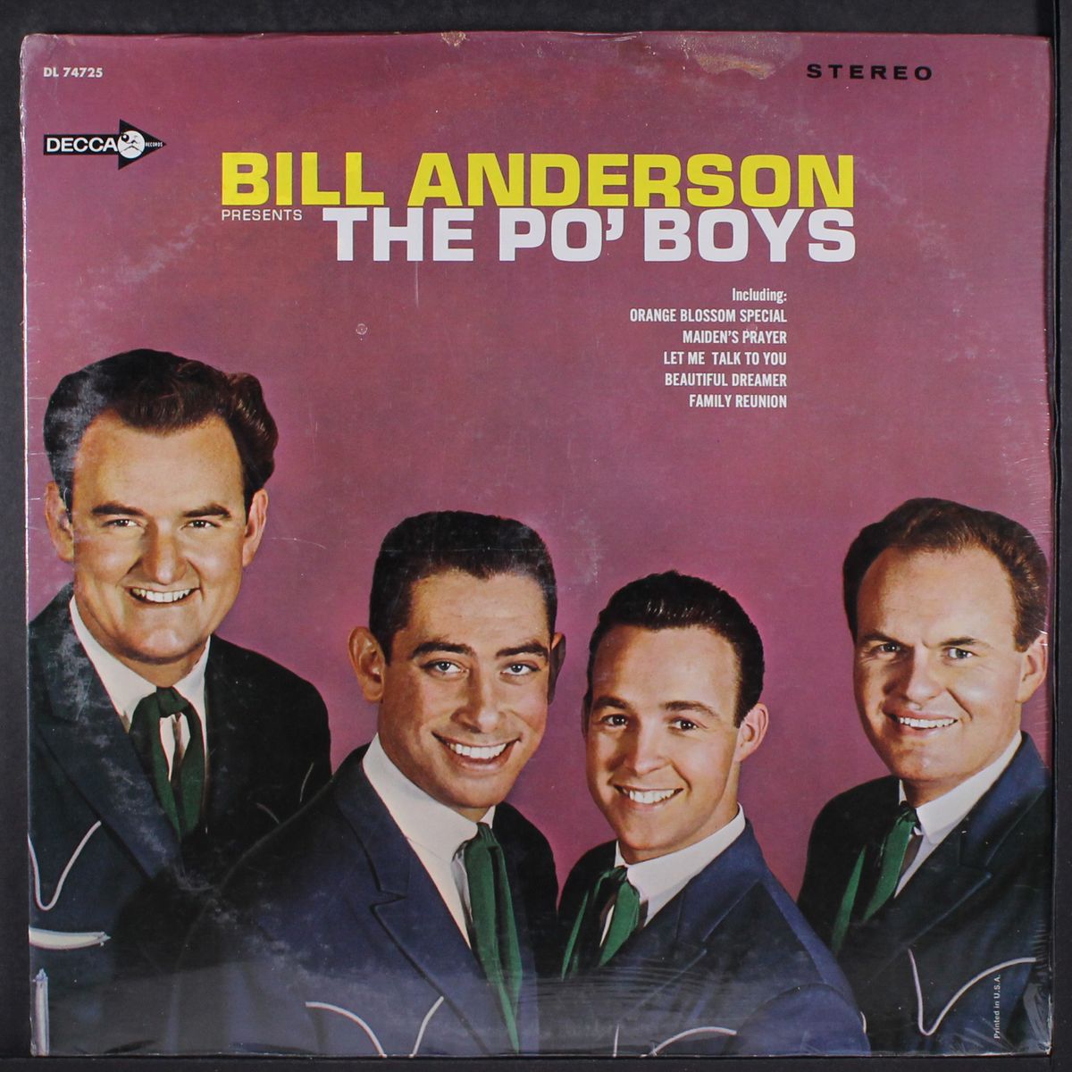 bill anderson presents by PO' BOYS
