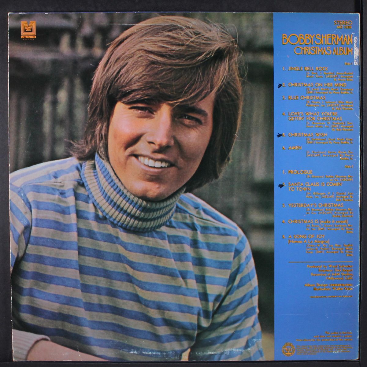 christmas album by BOBBY SHERMAN