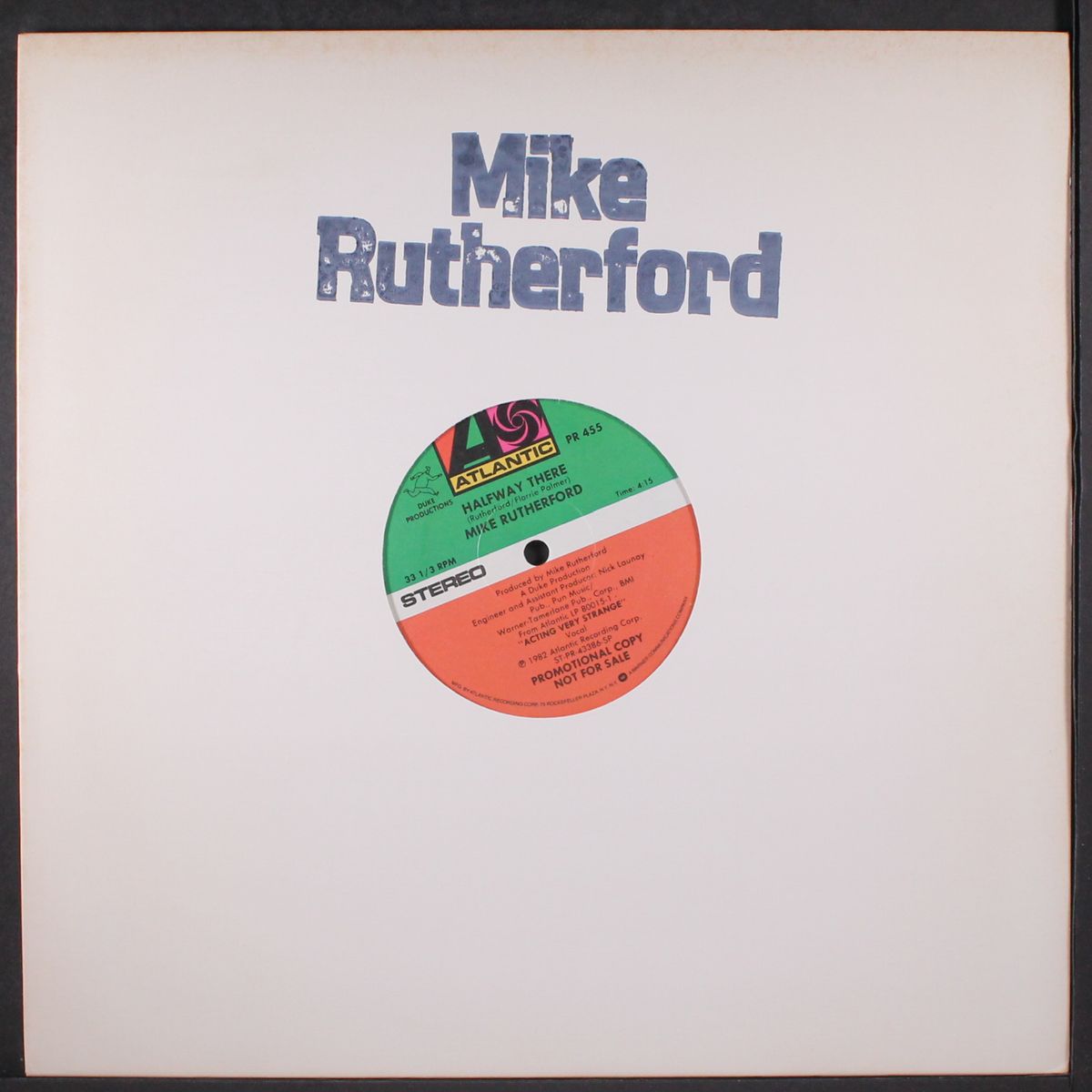 halfway there / maxine by MIKE RUTHERFORD