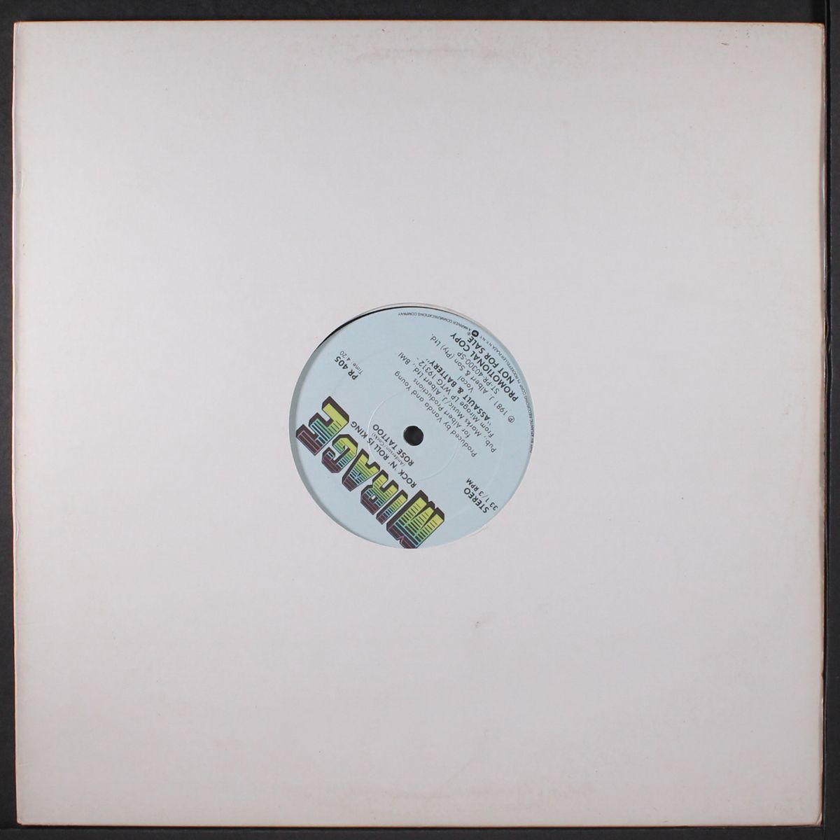 rock 'n' roll is king / sidewalk sally by ROSE TATTOO