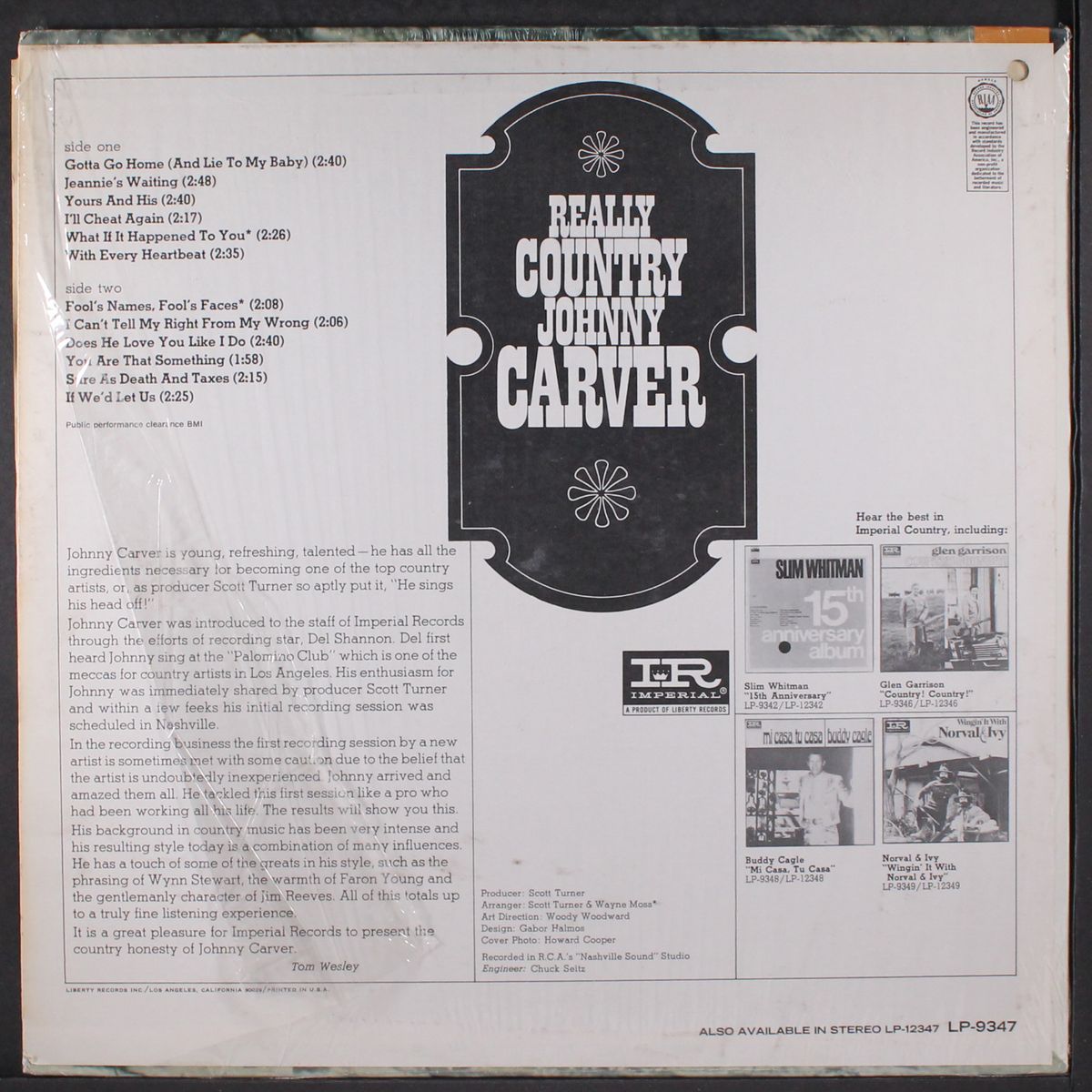 really country by JOHNNY CARVER