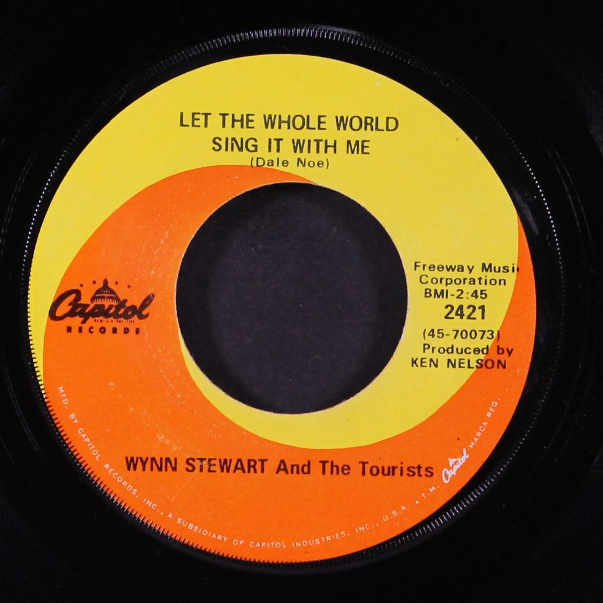 let the whole world sing with me by WYNN STEWART