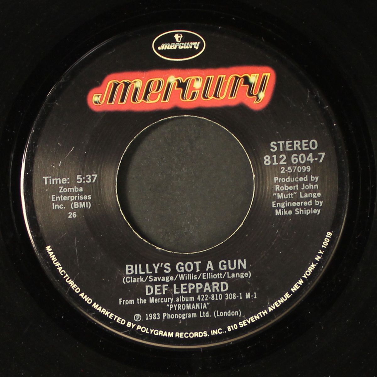 billy's got a gun by DEF LEPPARD