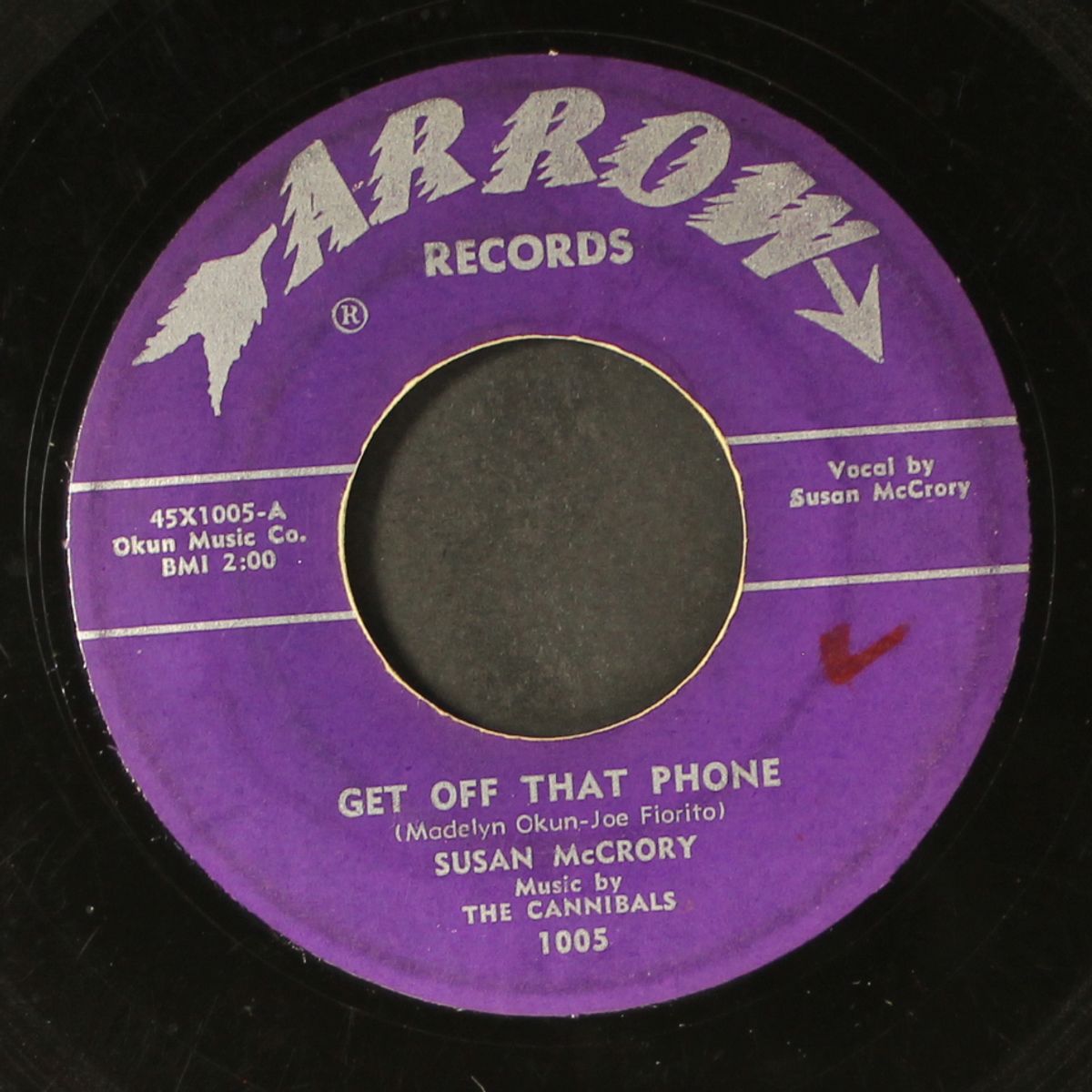 rovin' gal / get off that phone by SUSAN MCCRORY & CANNIBALS