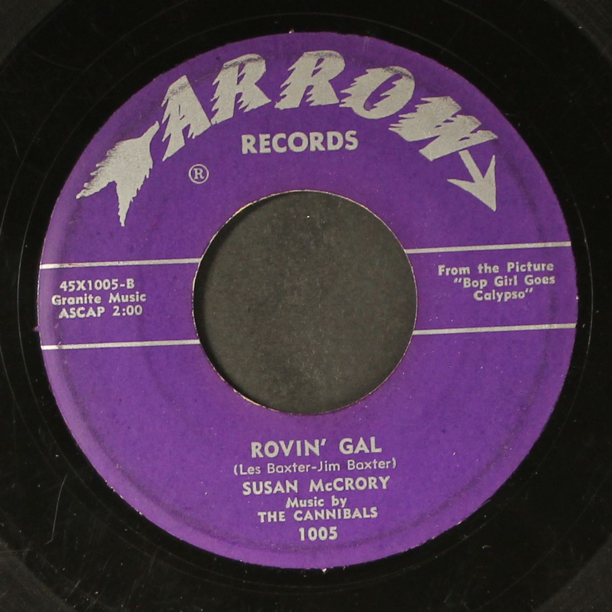 rovin' gal / get off that phone by SUSAN MCCRORY & CANNIBALS