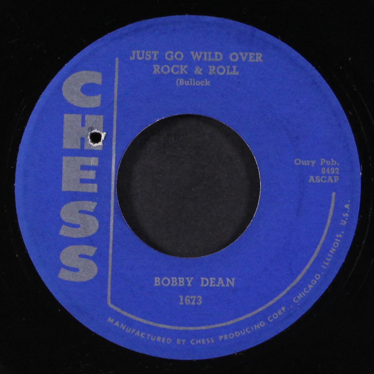 just go wild over rock and roll / dime store pony tail by BOBBY DEAN