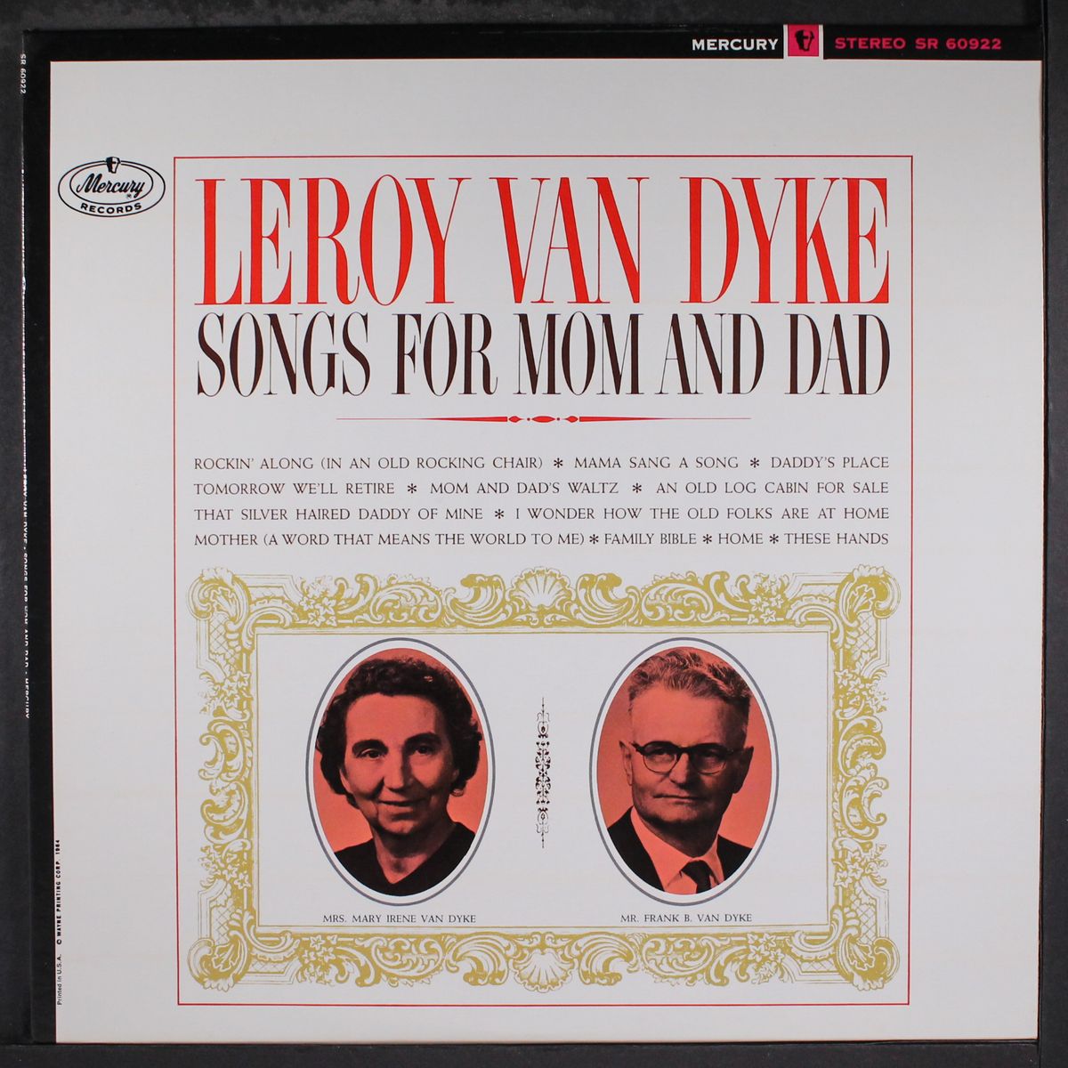 songs for mom and dad by LEROY VAN DYKE