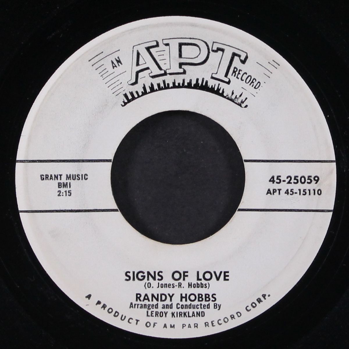 toot-sie pop baby / signs of love by RANDY HOBBS