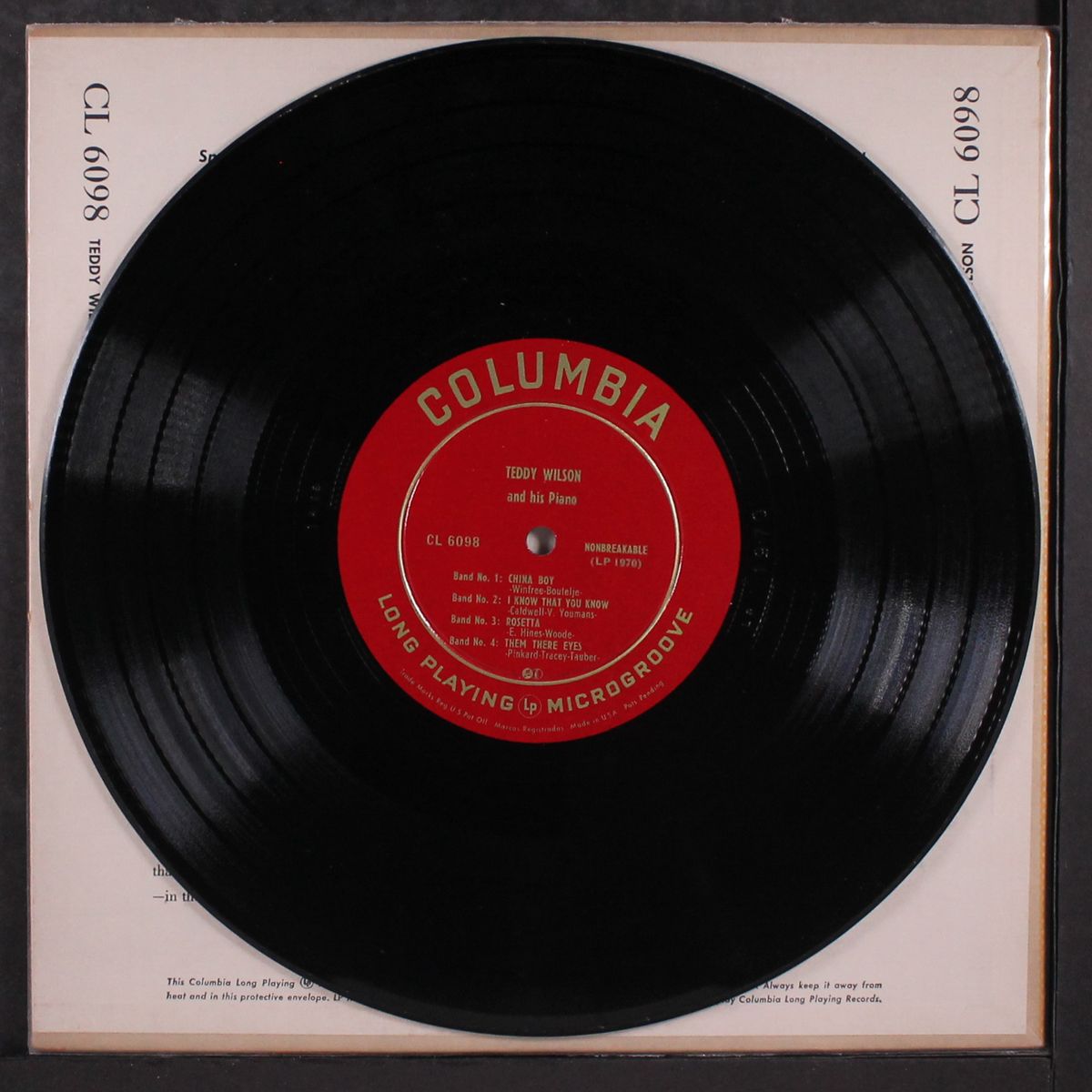 and his piano by TEDDY WILSON