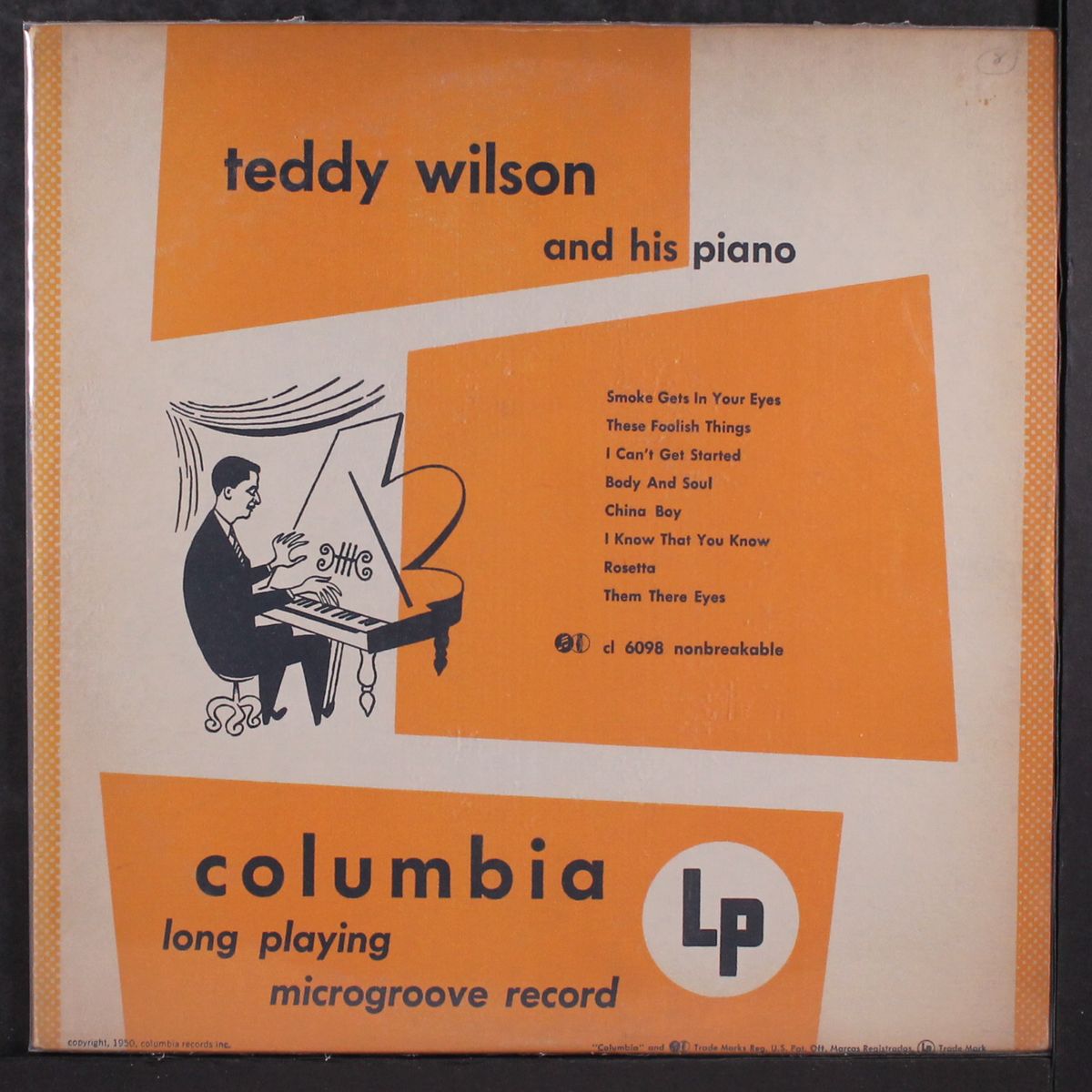 and his piano by TEDDY WILSON
