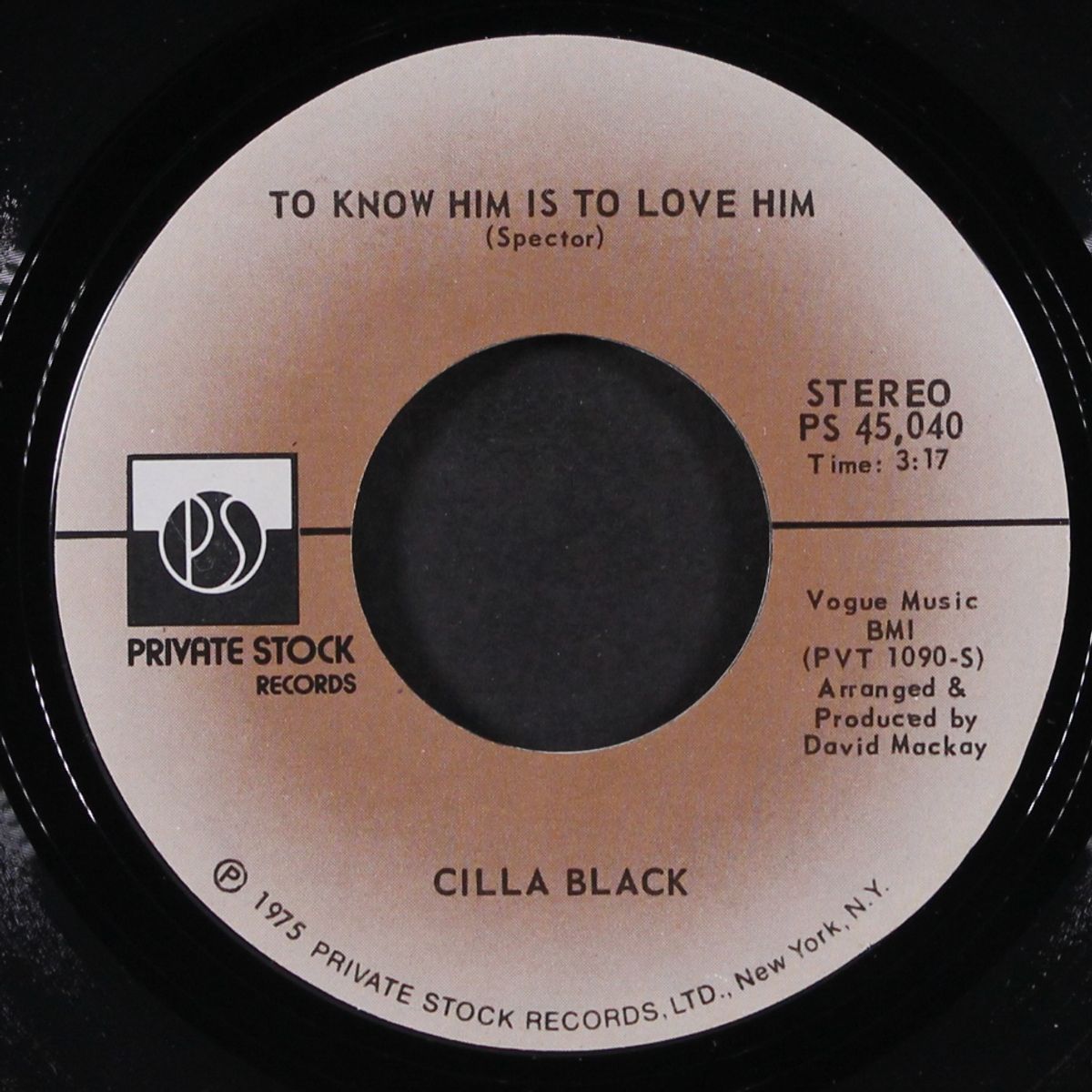 i'll take a tango / to know him is to love him by CILLA BLACK