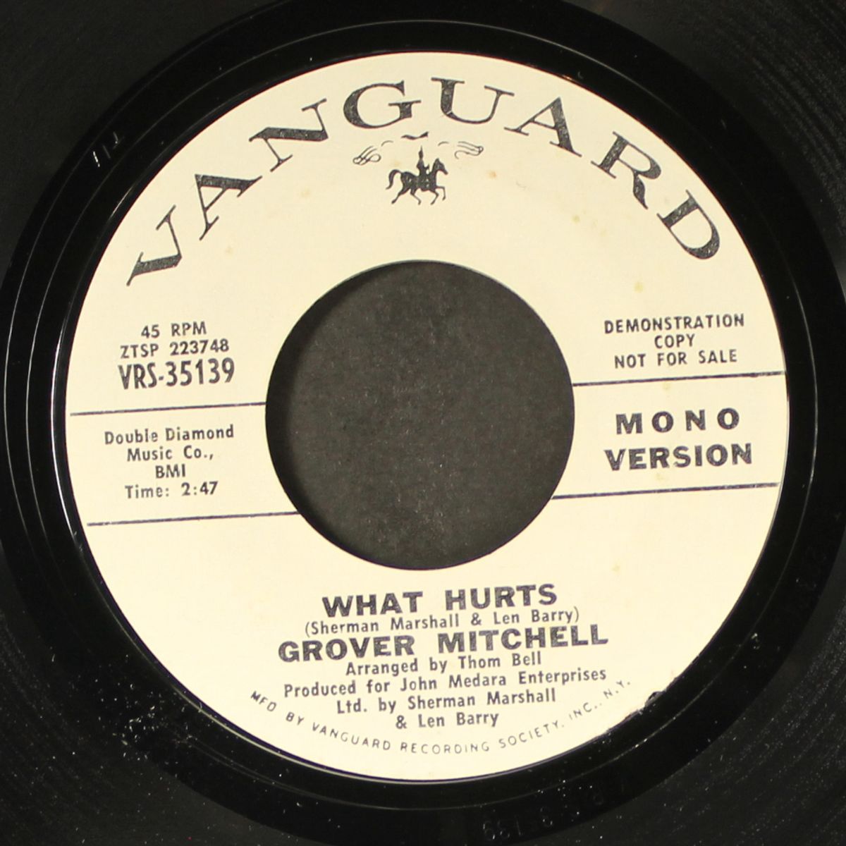 what hurts / mono by GROVER MITCHELL