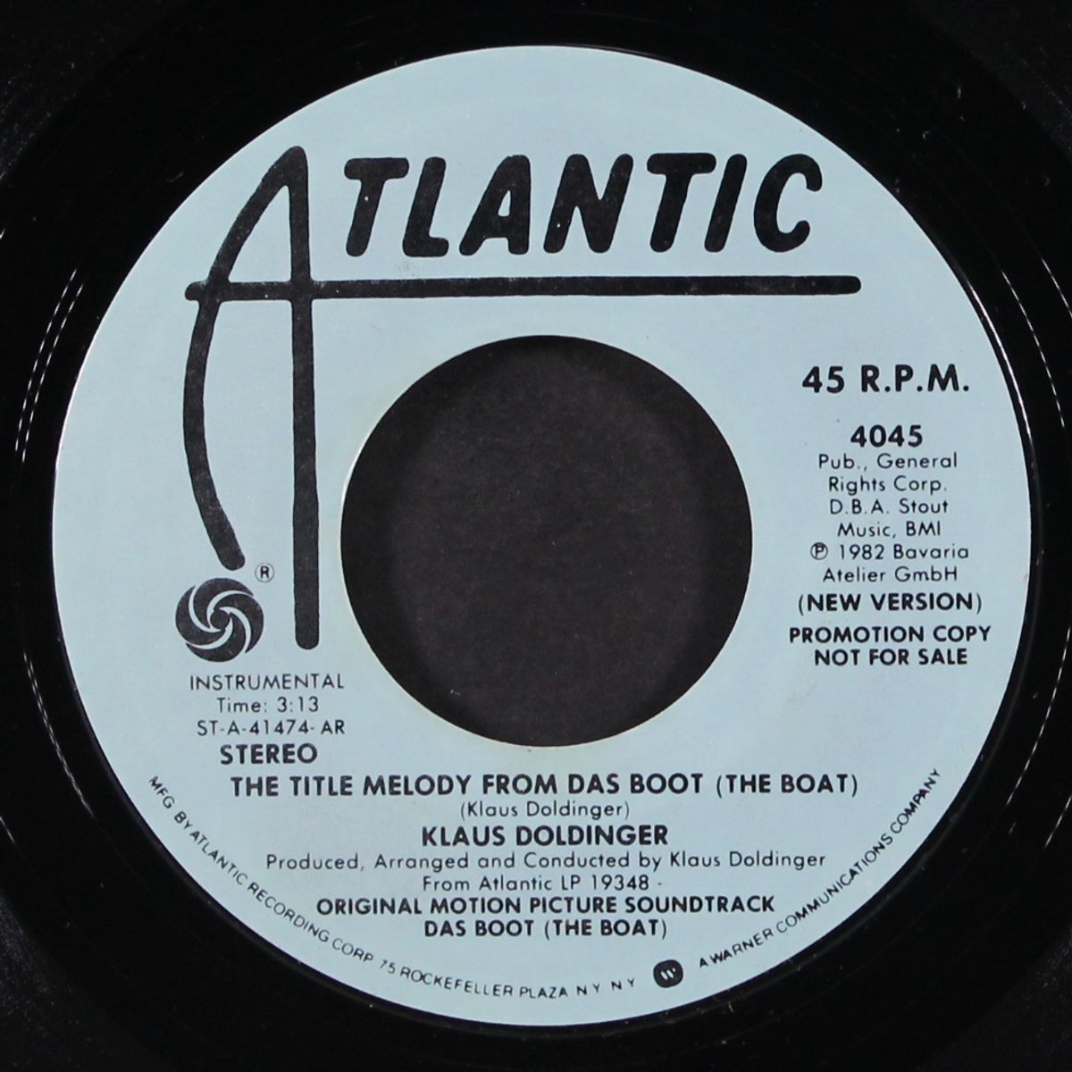 the title melody from das boot (the boat) / same by KLAUS DOLDINGER