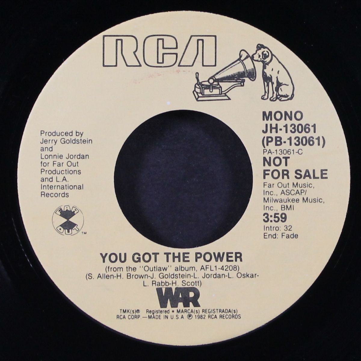 you got the power / mono by WAR