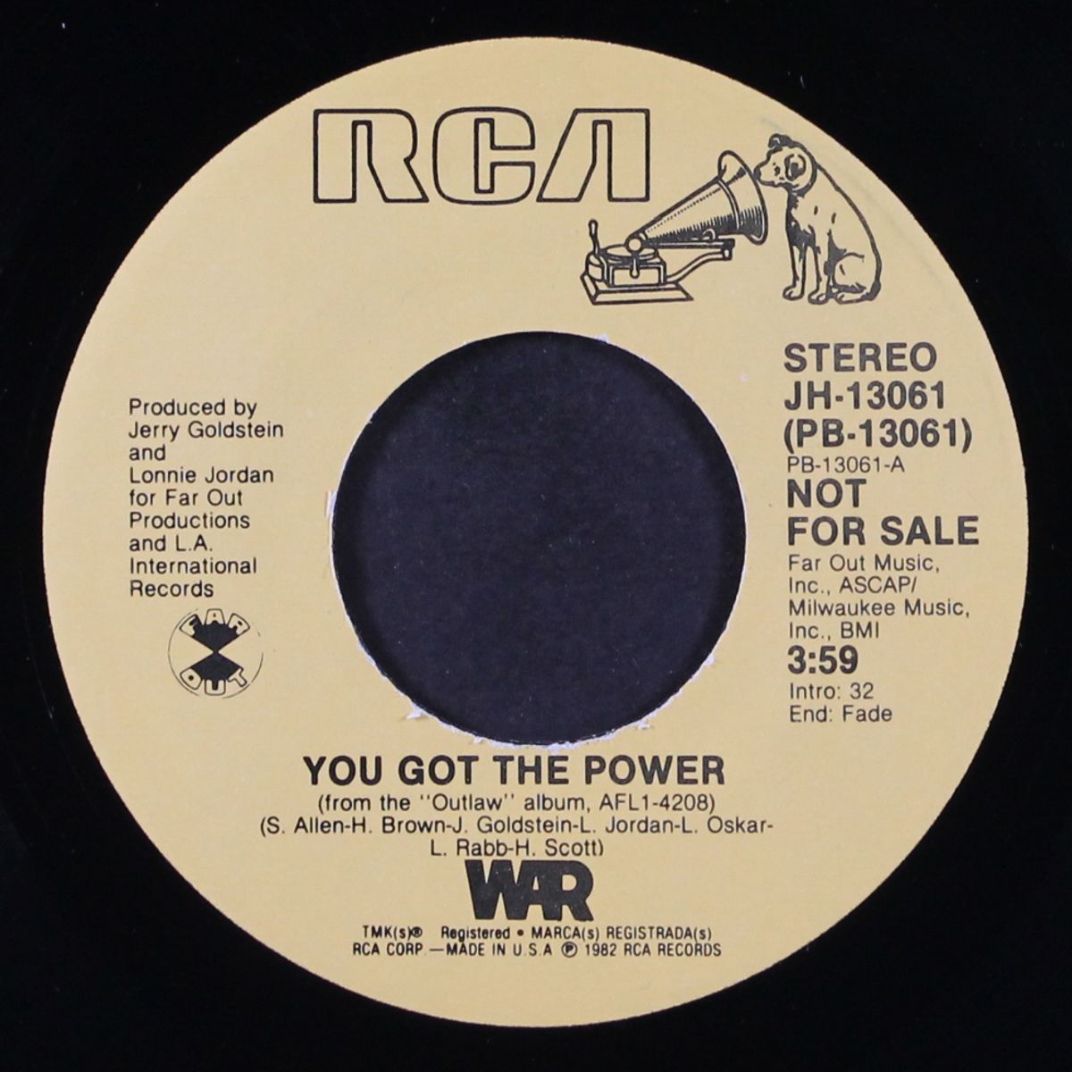 you got the power / mono by WAR