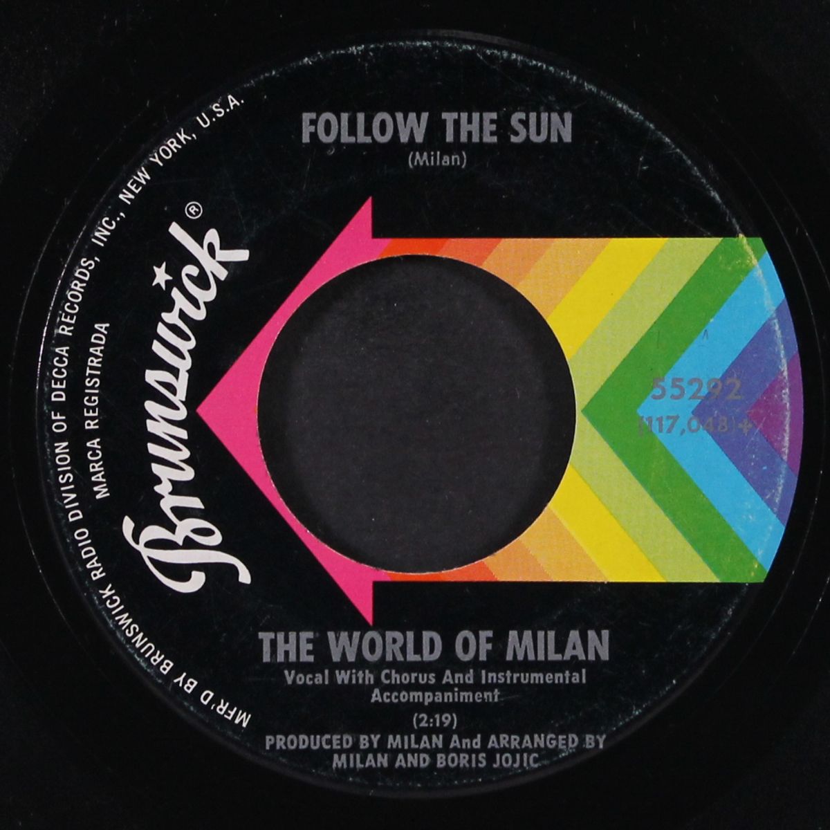 follow the sun / i'm cryin' in the rain by WORLD OF MILAN