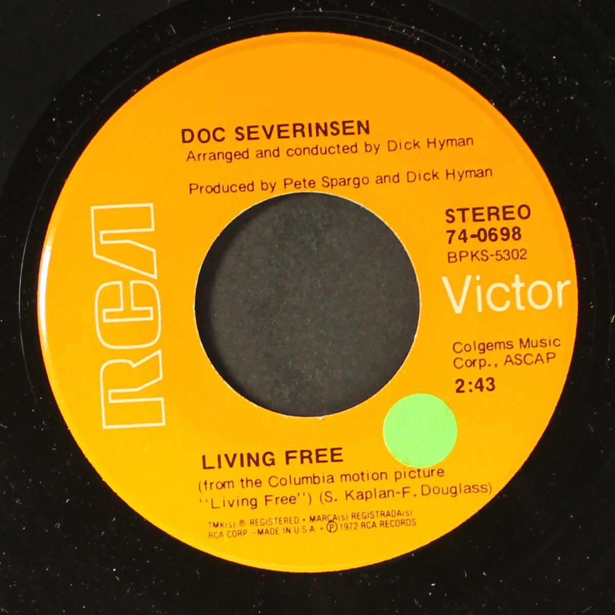 living free by DOC SEVERINSEN