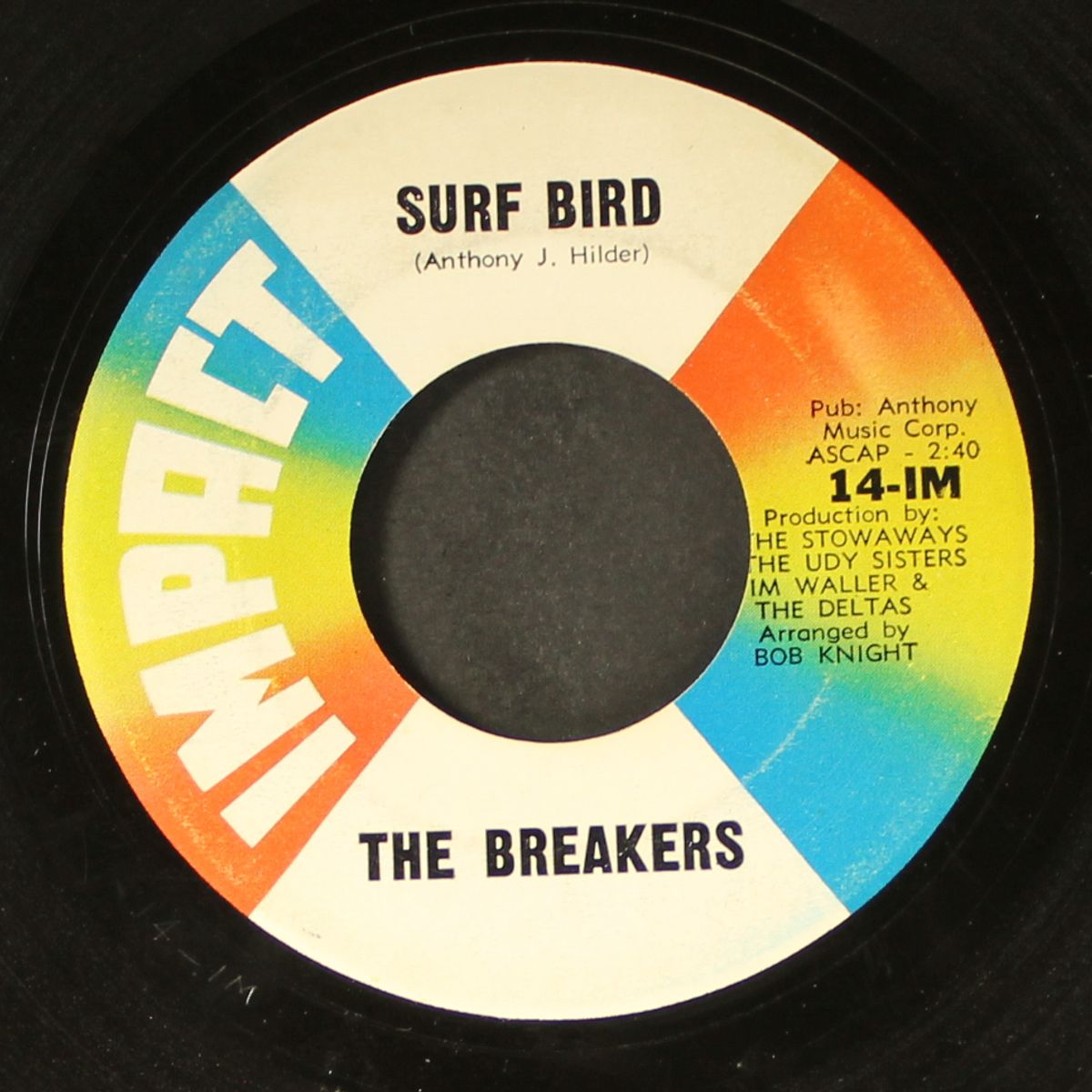 surf bird / surfin' tragedy by BREAKERS
