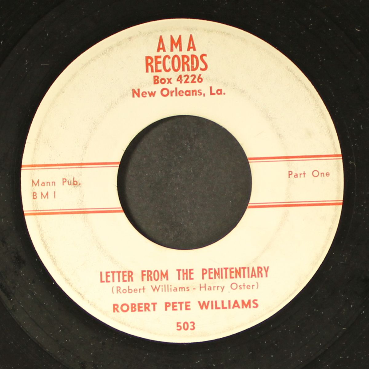letter from the penitentiary / part 2 by ROBERT PETE WILLIAMS