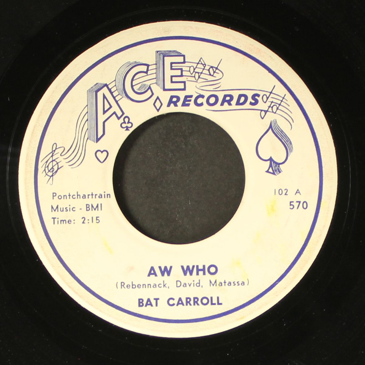 aw who / baby baby by BAT CARROLL