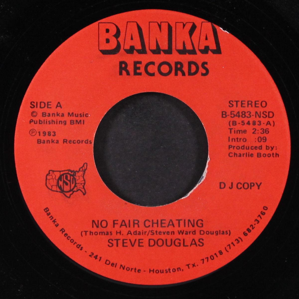 no fair cheating / tiny shiny hairpin by STEVE DOUGLAS