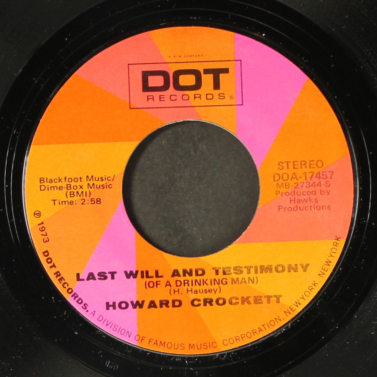 last will and testimony / house where momma lived by HOWARD CROCKETT