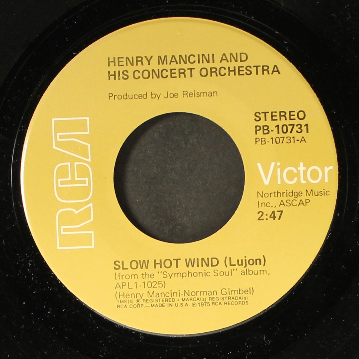 slow hot wind / symphonic soul by HENRY MANCINI