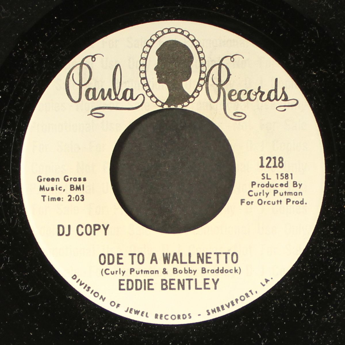 ode to a wallnetto by EDDIE BENTLEY