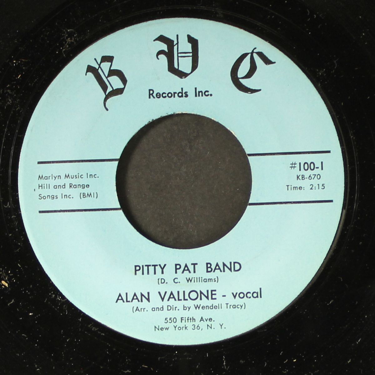 pitty pat band / time and the river by ALAN VALLONE