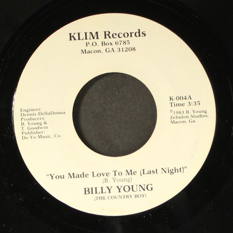 BILLY YOUNG