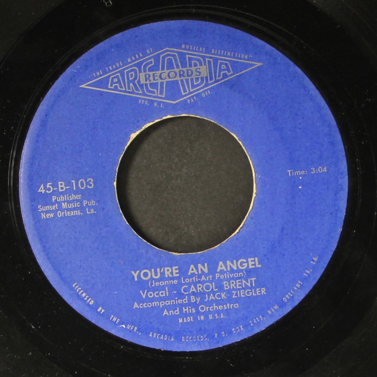 lets kiss and make up again / you're an angel by CAROL BRENT