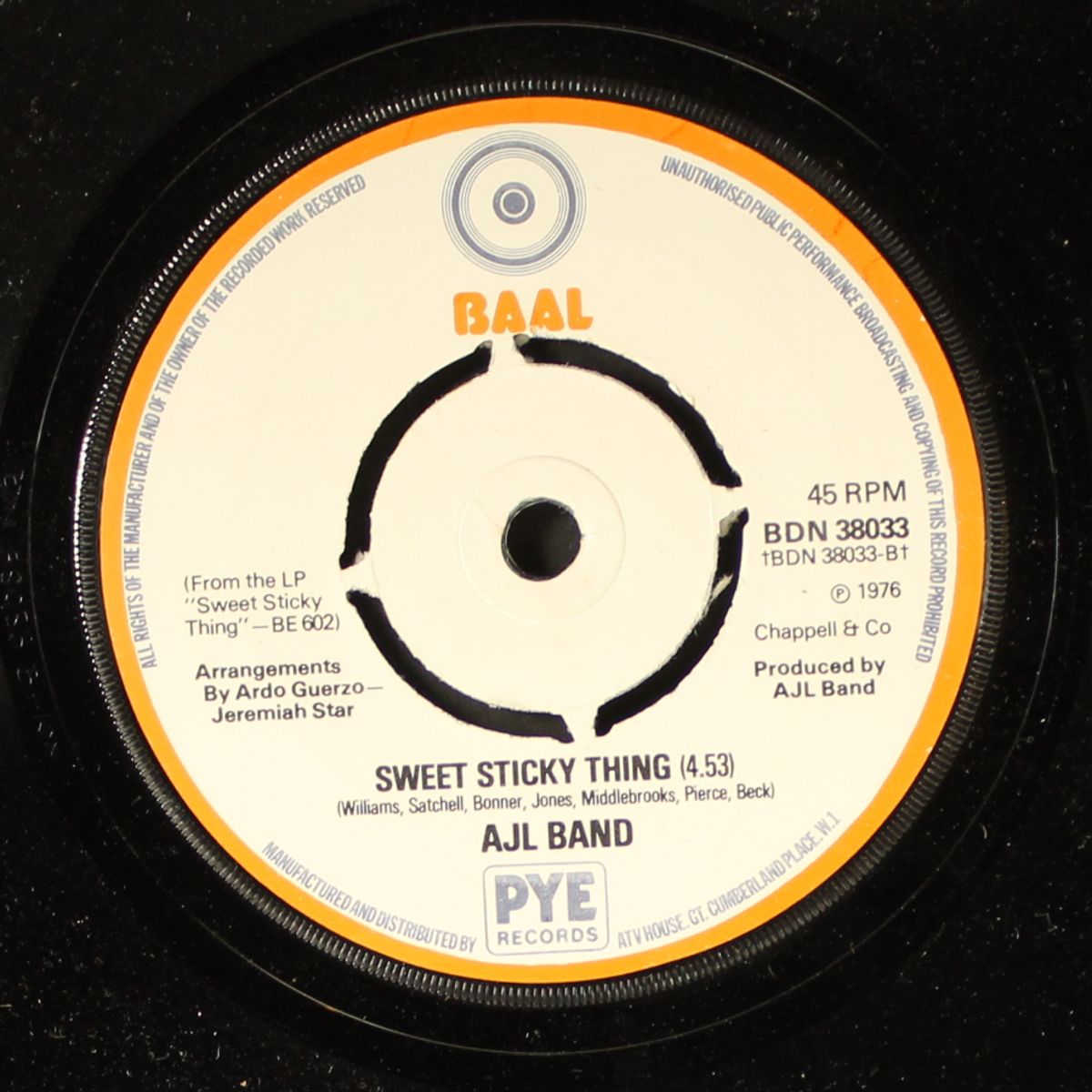 classical salsa / sweet sticky thing by AJL BAND