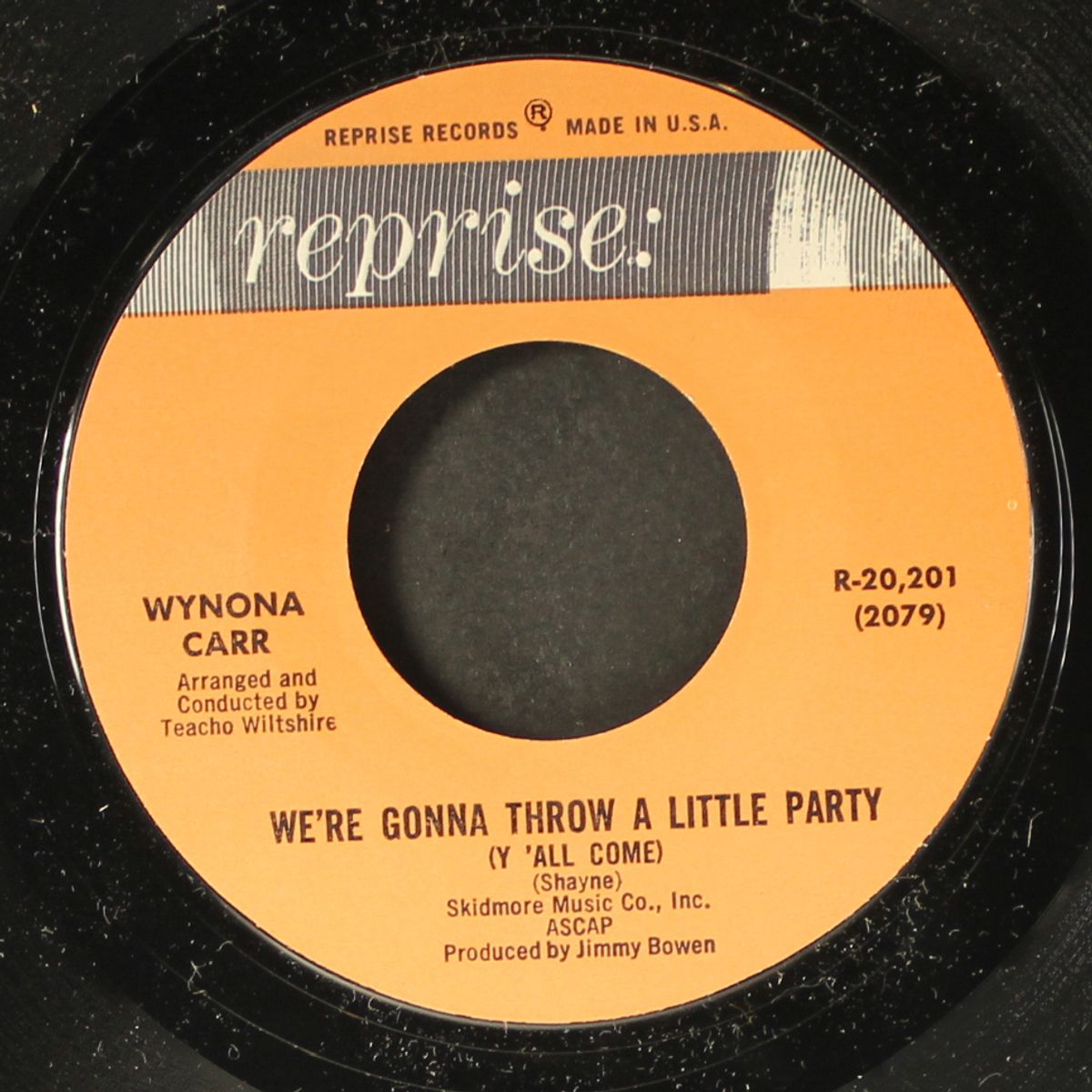 we're gonna throw a little party / carrying a torch by WYNONA CARR