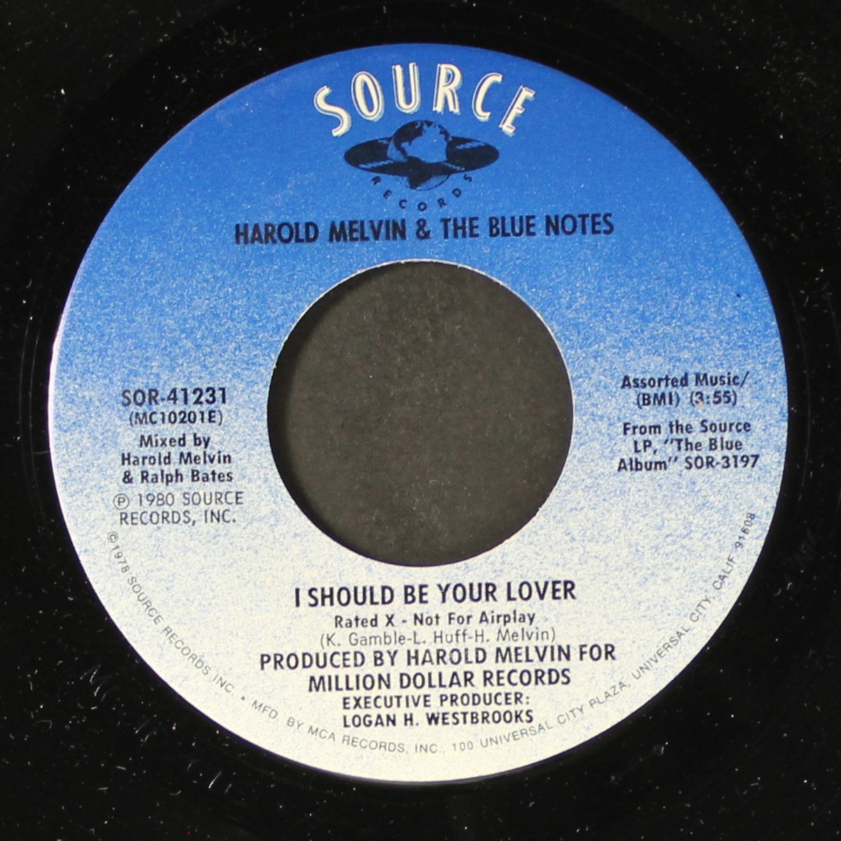 i should be your lover / x rated by HAROLD MELVIN & BLUE NOTES