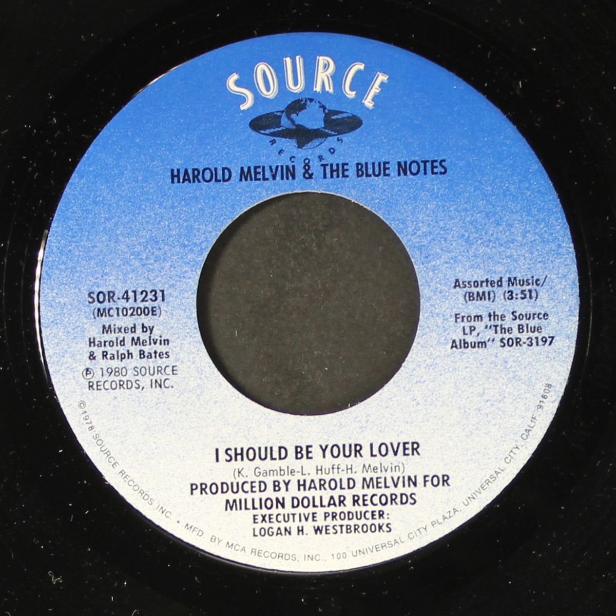 i should be your lover / x rated by HAROLD MELVIN & BLUE NOTES