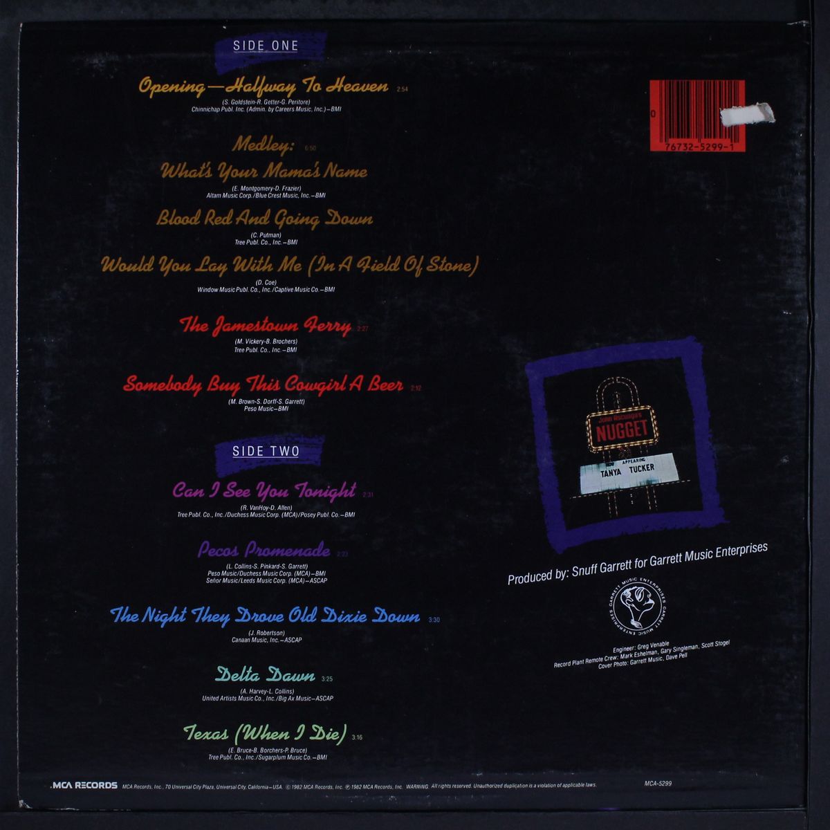 live by TANYA TUCKER