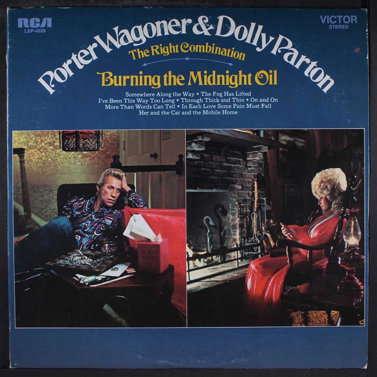 the right combination / burning the midnight oil by PORTER WAGONER & DOLLY PARTON
