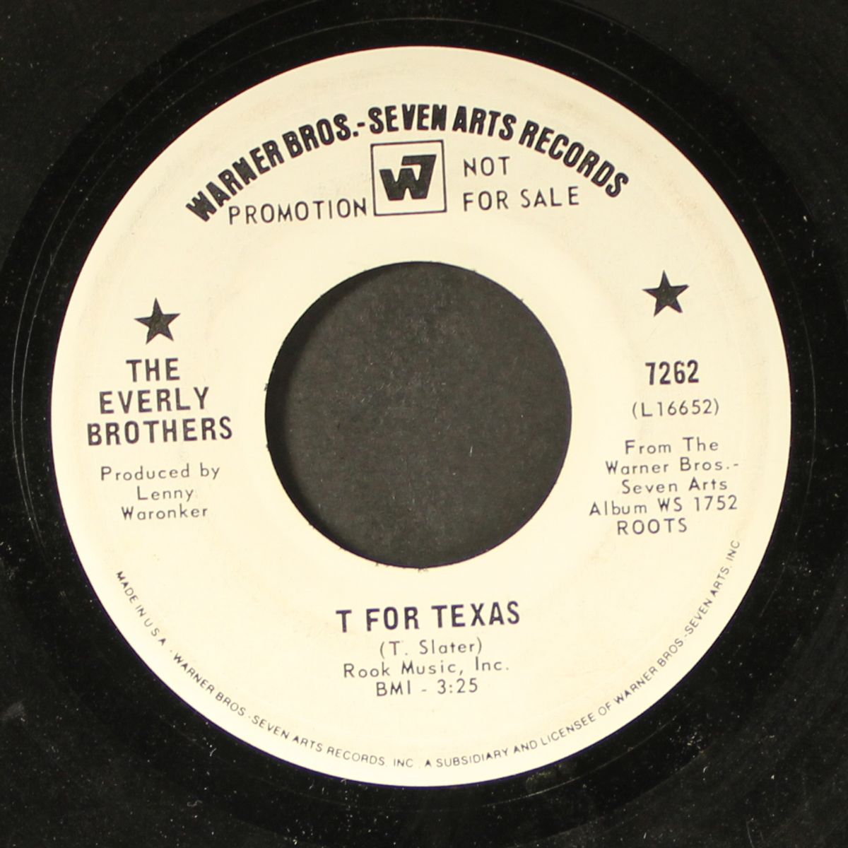 t for texas / i wonder if i care as much by EVERLY BROTHERS