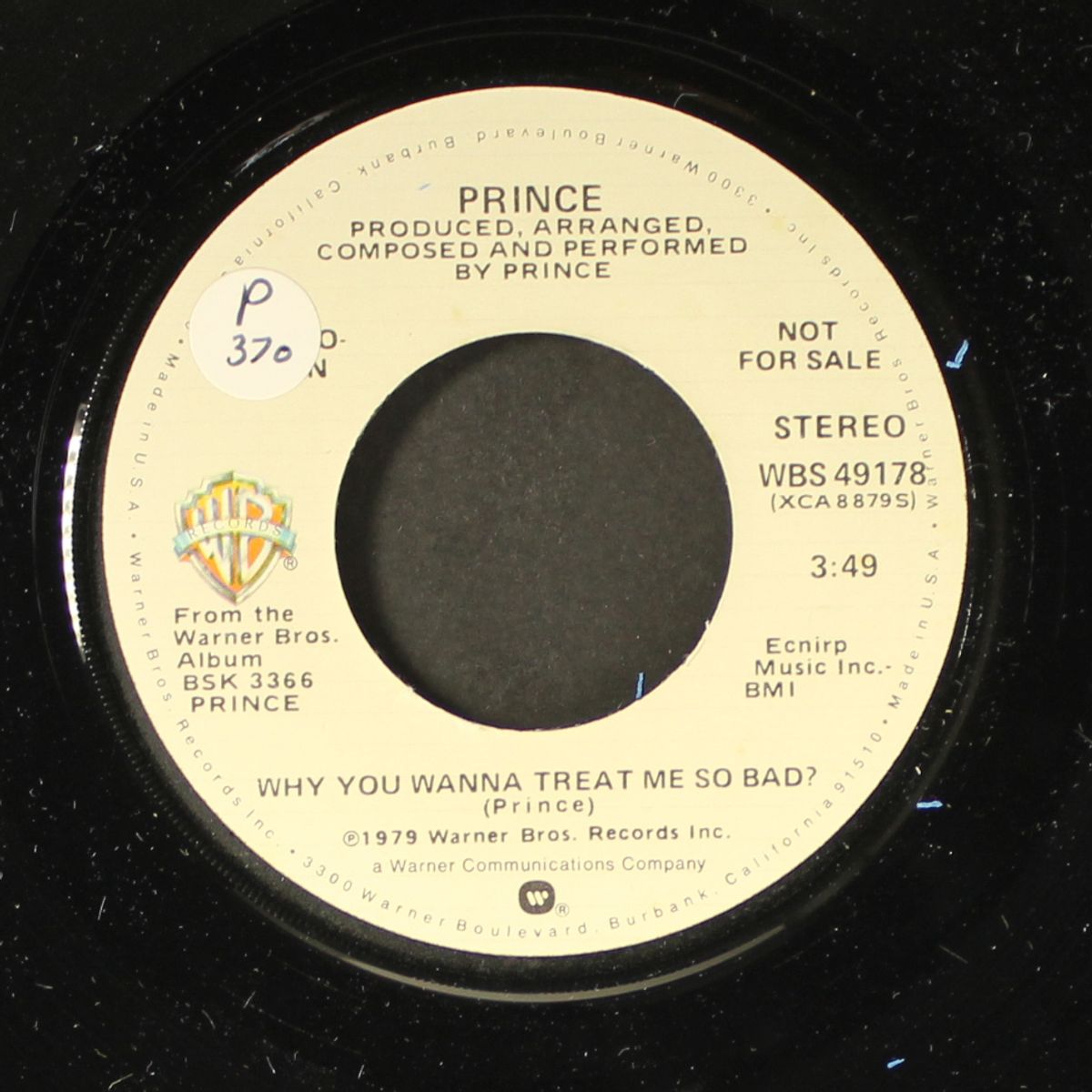 why you wanna treat me so bad? / mono by PRINCE