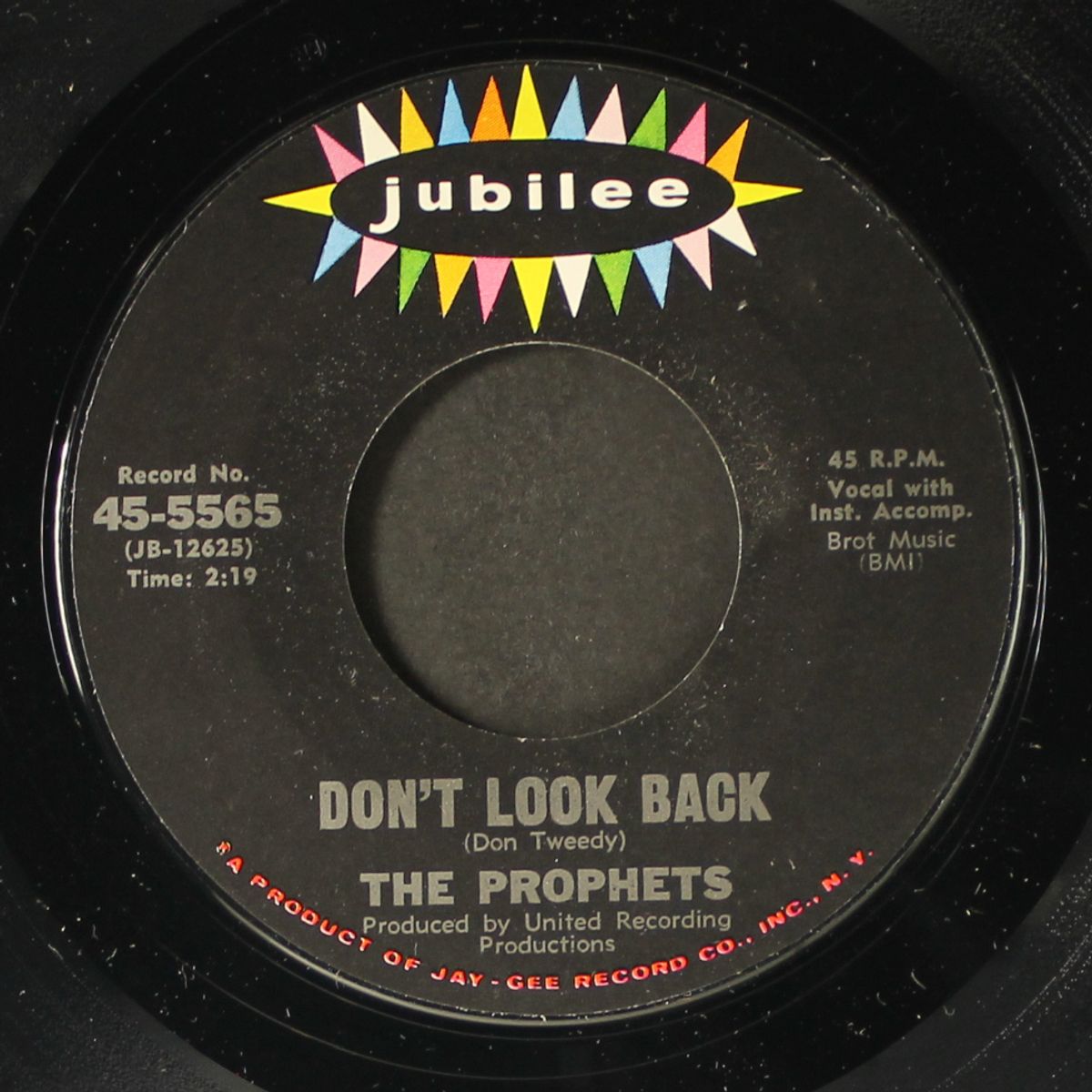 talk don't bother me / don't look back by PROPHETS
