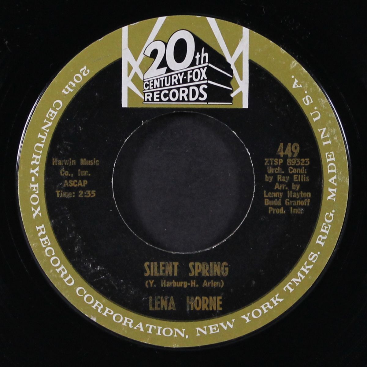 now! / silent spring by LENA HORNE