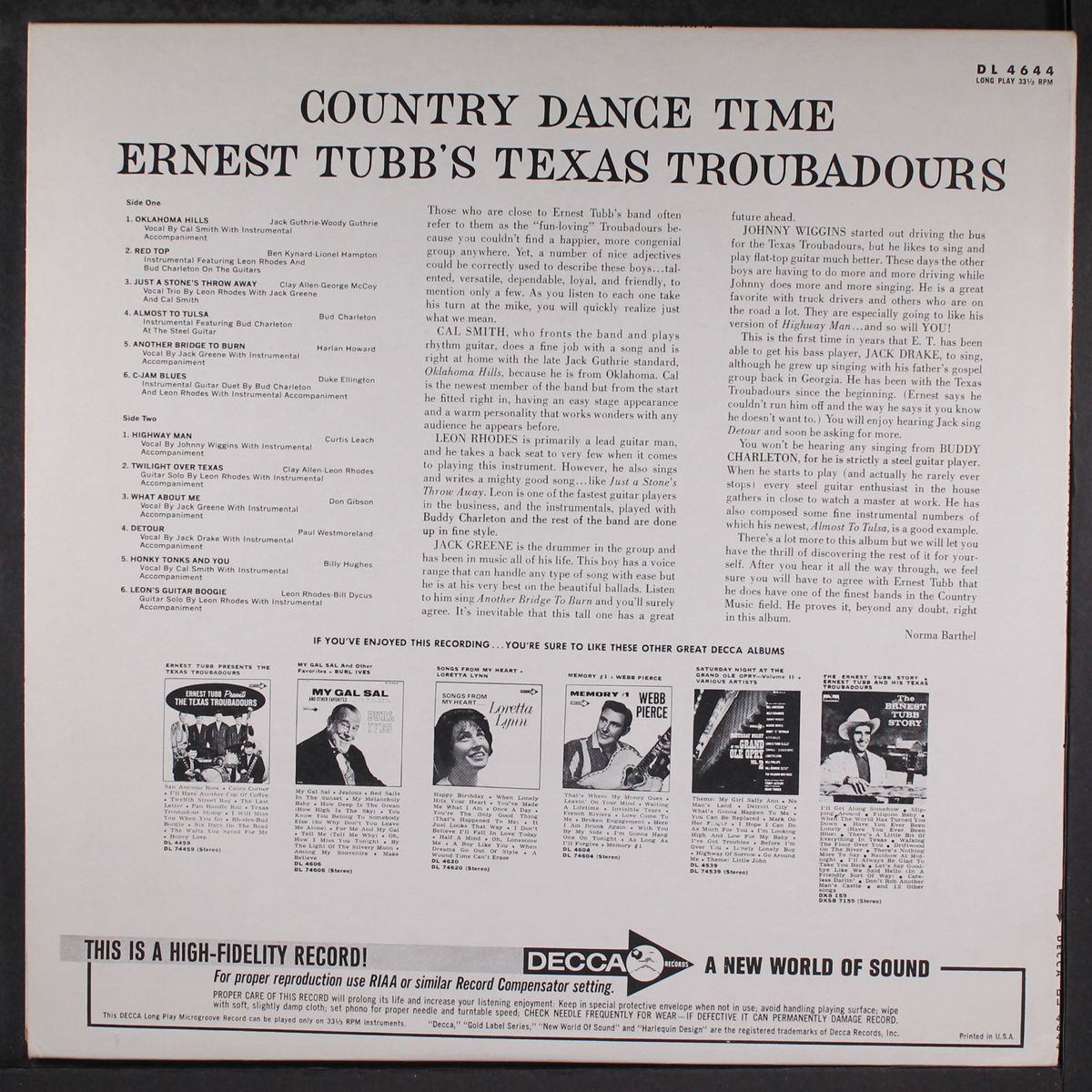 country dance time by TEXAS TROUBADOURS