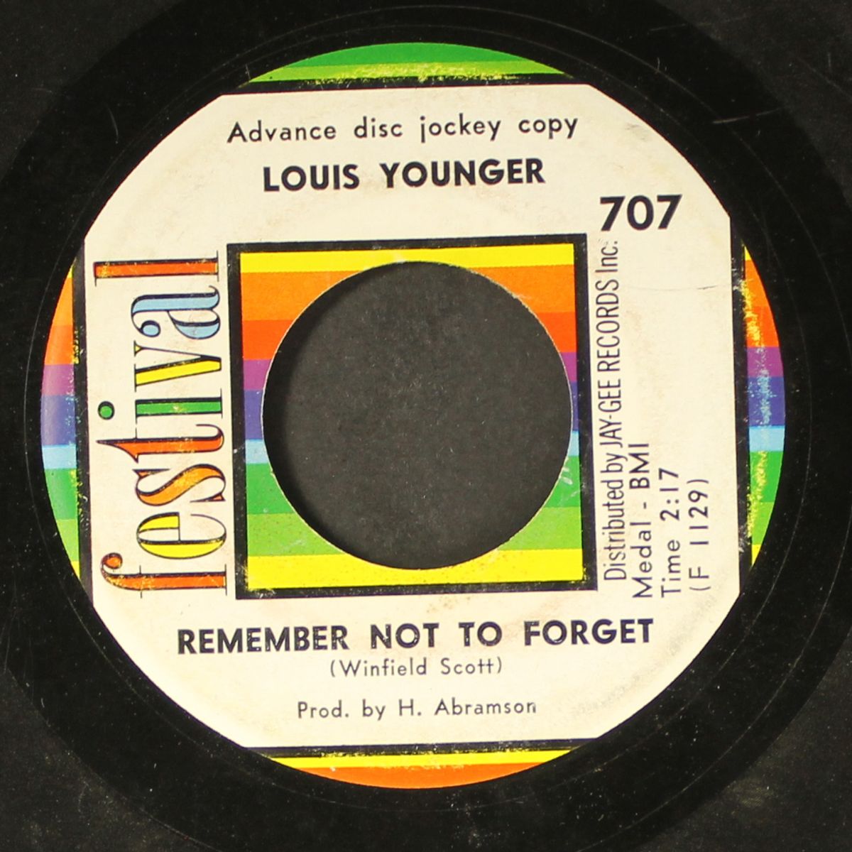 here i come / remember not to forget by LOUIS YOUNGER