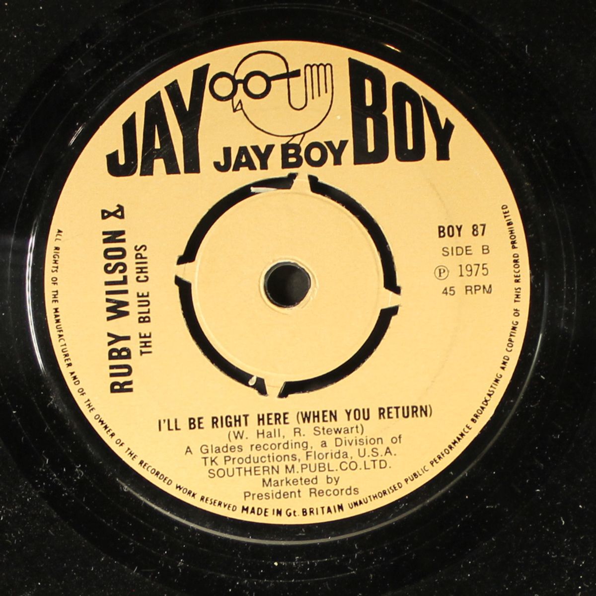 number one in my heart by RUBY WILSON & BLUE CHIPS